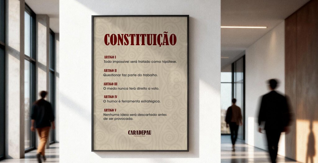 A visual representation of the principles that govern a coherent brand experience